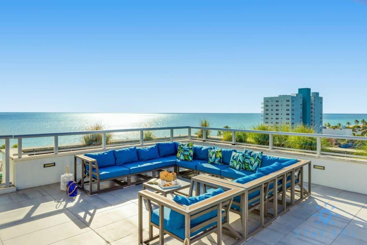 Tropical Oasis - Rooftop Pool- Near Beach - Gym Hollywood Dış mekan fotoğraf